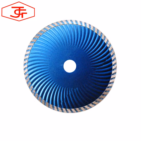 7 Inch 180mm Wave Turbo Diamond Cutting Saw Blade for Concrete