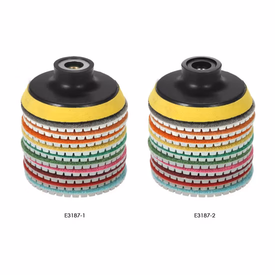 3 Inch Diamond Flexible Wet Polishing Pad Grinding Disc for Granite Marble Stone Ceramic Tile Concrete