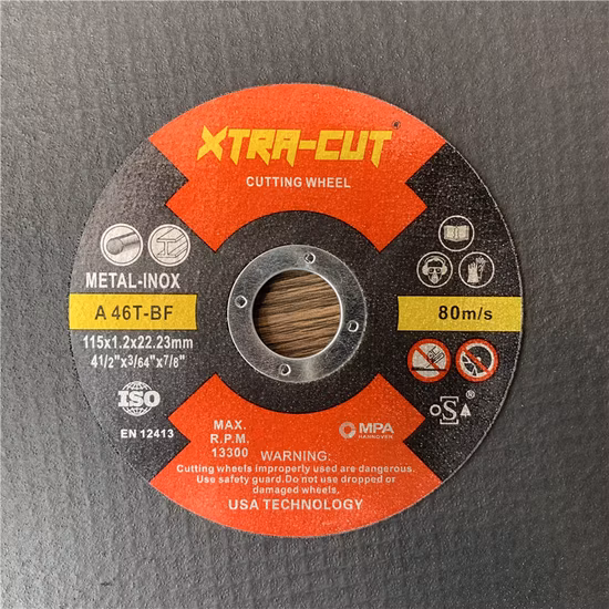 Abrasive Rail Cutting Disc 115 X 1.2mm Cutting Disc Abrasive Tools