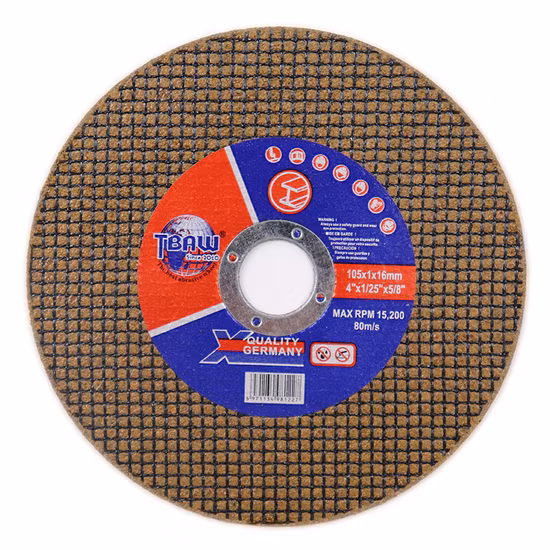107X1.2X16 Cutting Wheel for Stainless Steel, Steel, Metal, 4