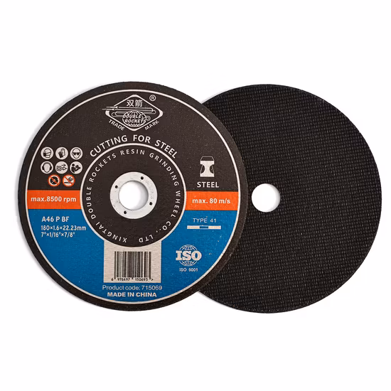Richoice Diameter 75mm Thickness 6mm Bore 10mm T29 Abrasive Grinding Wheel for Cutting Metal