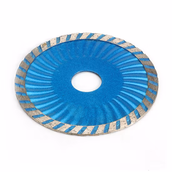 7 Inch 180mm Wave Turbo Diamond Cutting Saw Blade for Concrete
