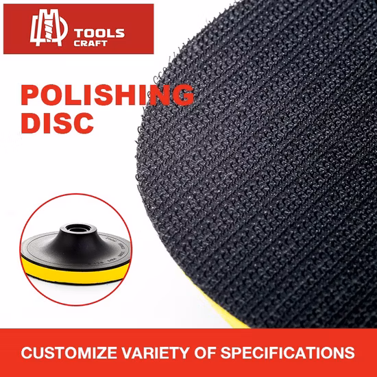 6 Inches Backing Plate Polishing Disc for Polishing Buffing Soft Wool